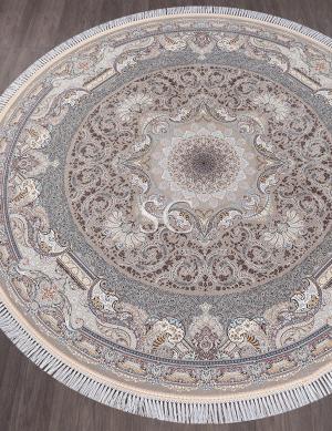 Ковер Иранский Farsi 1500 G144 light grey круг