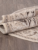 Ковер Armina 04033 dark brown овал
