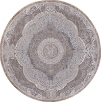 Ковер Armina 03880 grey/brown круг