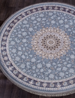 Ковер Иранский Farsi 1200 G253 pale-blue круг 